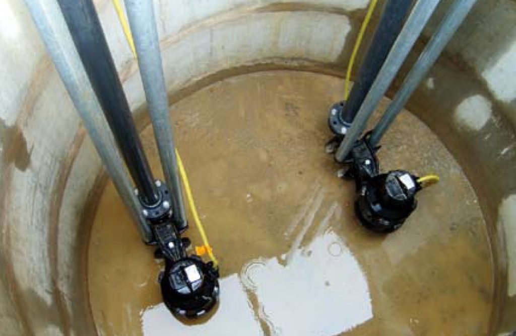 Instalación de pozos de bombeo